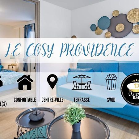 Le Cosy - Providence - Parking - Terrasse Daire Troyes Dış mekan fotoğraf
